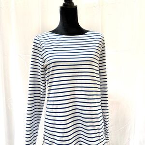 J. Crew Nautical Striped Long Sleeve Shirt